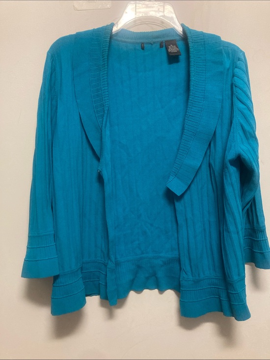 Yarns & Stitches Sweaters - YARNS & STITCHES/Open-Front Women's Cardigan Sweater in Teal